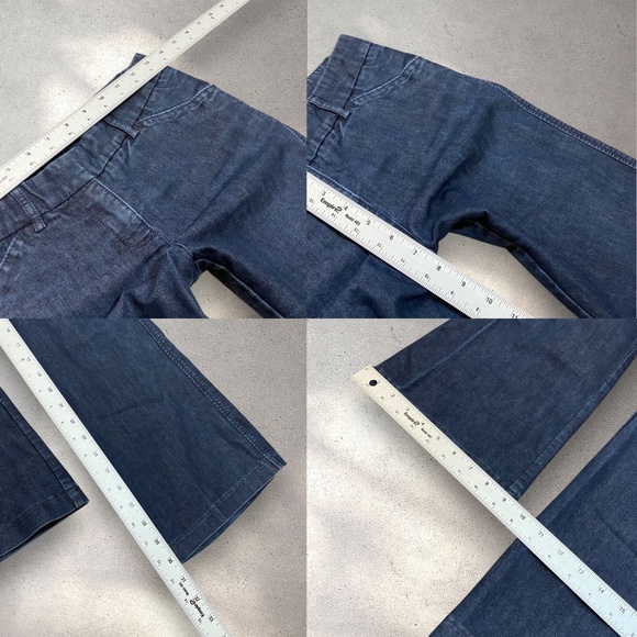 !! SOLD DO NOT BUY !! Express Low Rise Dark Wash Trouser - Picture 7 of 7